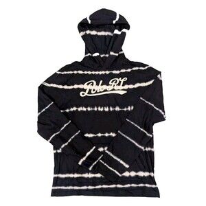 Polo Ralph Lauren Pullover Hoodie Youth XL (18-20) Tie-Dye Blue and White